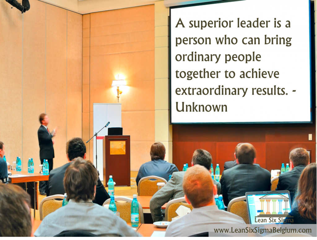 Operational excellence quote Lean Six Sigma Belgium_2