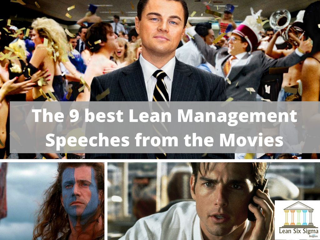 lean management speeches in the movies