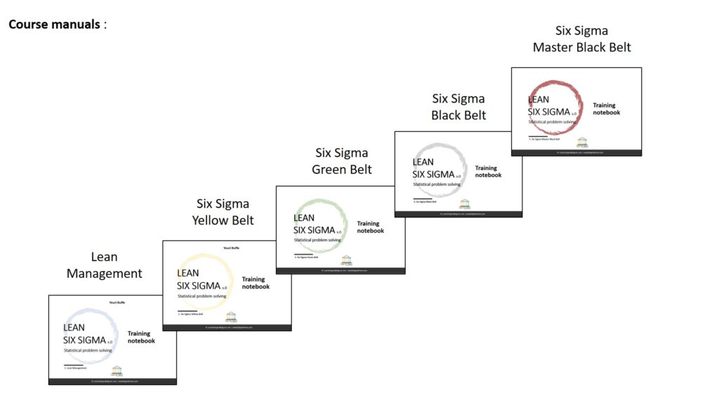 lean six sigma course manuals
